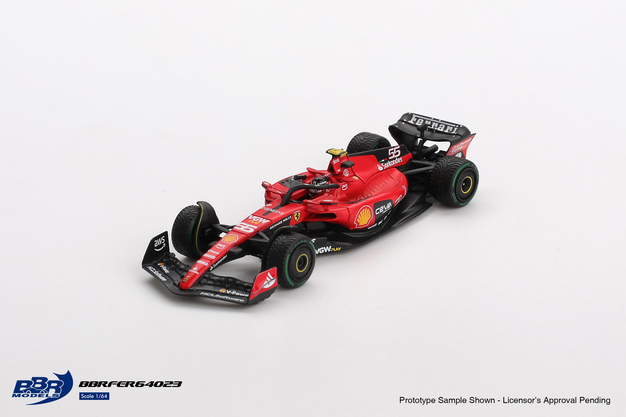 FERRARI SF23 #55 C. SAINZ MONACO GP 2023