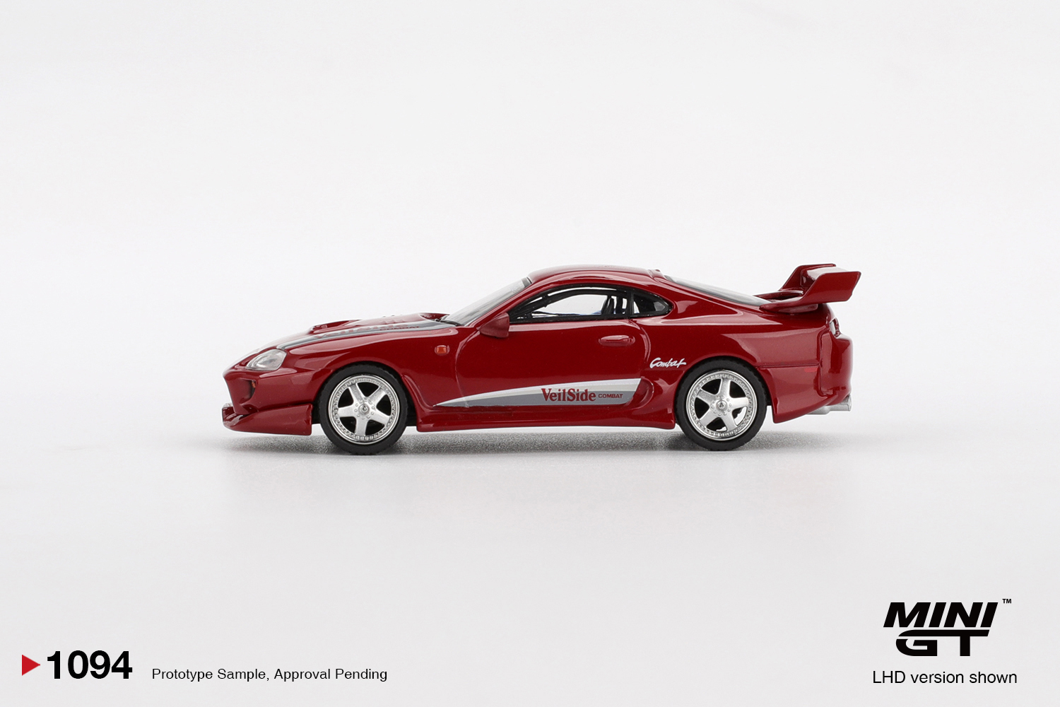 TOYOTA SUPRA MK4 (A80) VEILSIDE COMBAT V-I RED 1994 - Image 3
