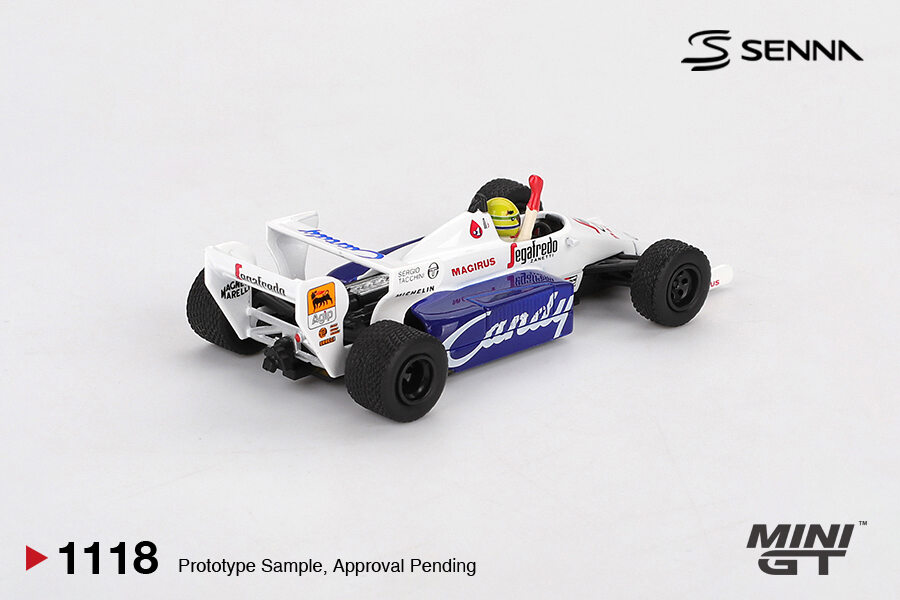 Toleman TG184 #19 Ayrton Senna 1984 Monaco Grand Prix 2nd Place - Image 2