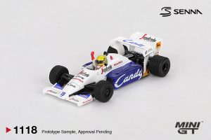 Toleman TG184 #19 Ayrton Senna 1984 Monaco Grand Prix 2nd Place