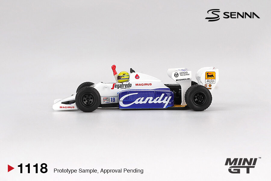 Toleman TG184 #19 Ayrton Senna 1984 Monaco Grand Prix 2nd Place - Image 3