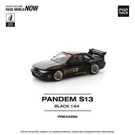 NISSAN Pandem S13, black