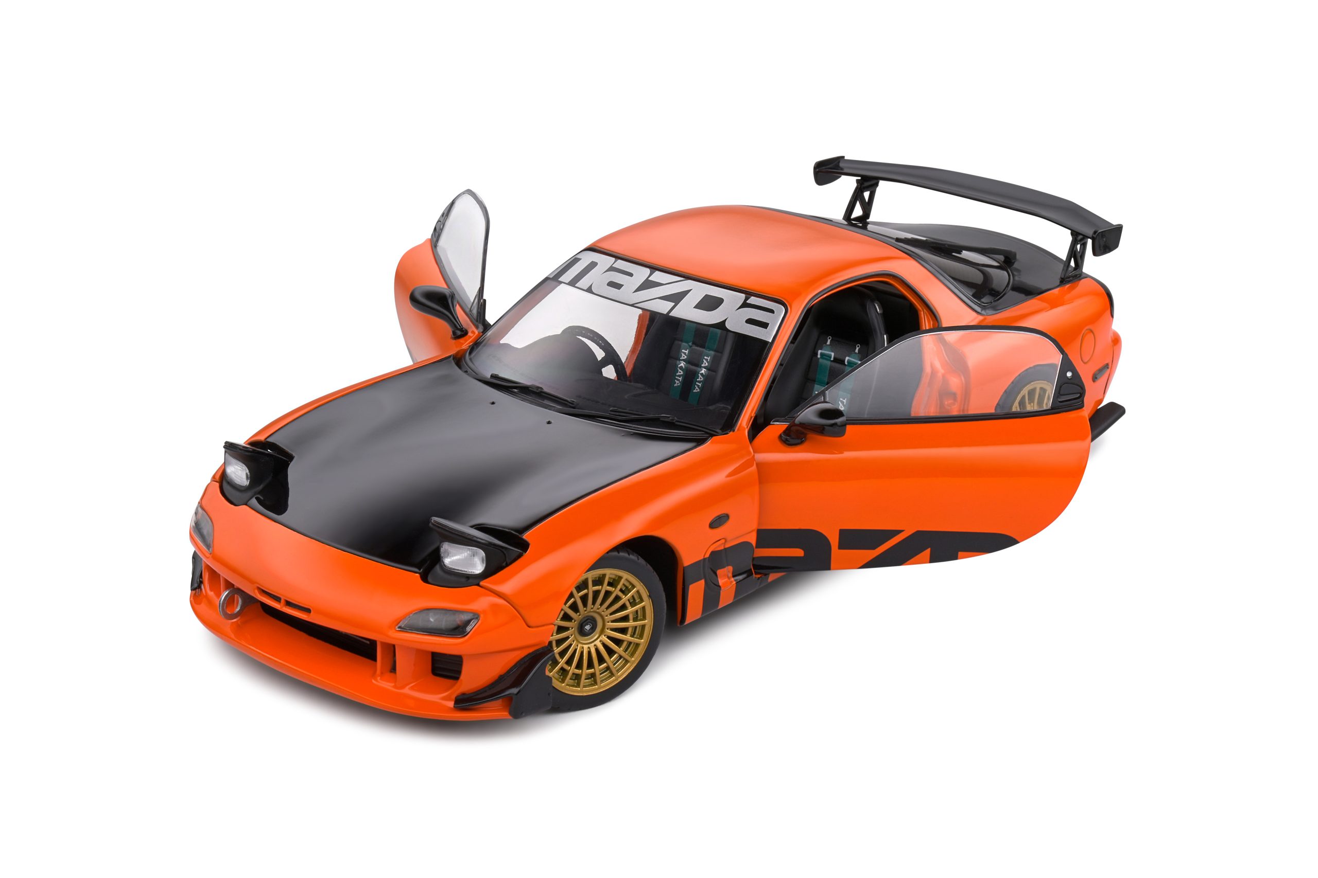 MAZDA RX7 FD3RS SOLIDO WORKS ORANGE 1999 - Figura 4