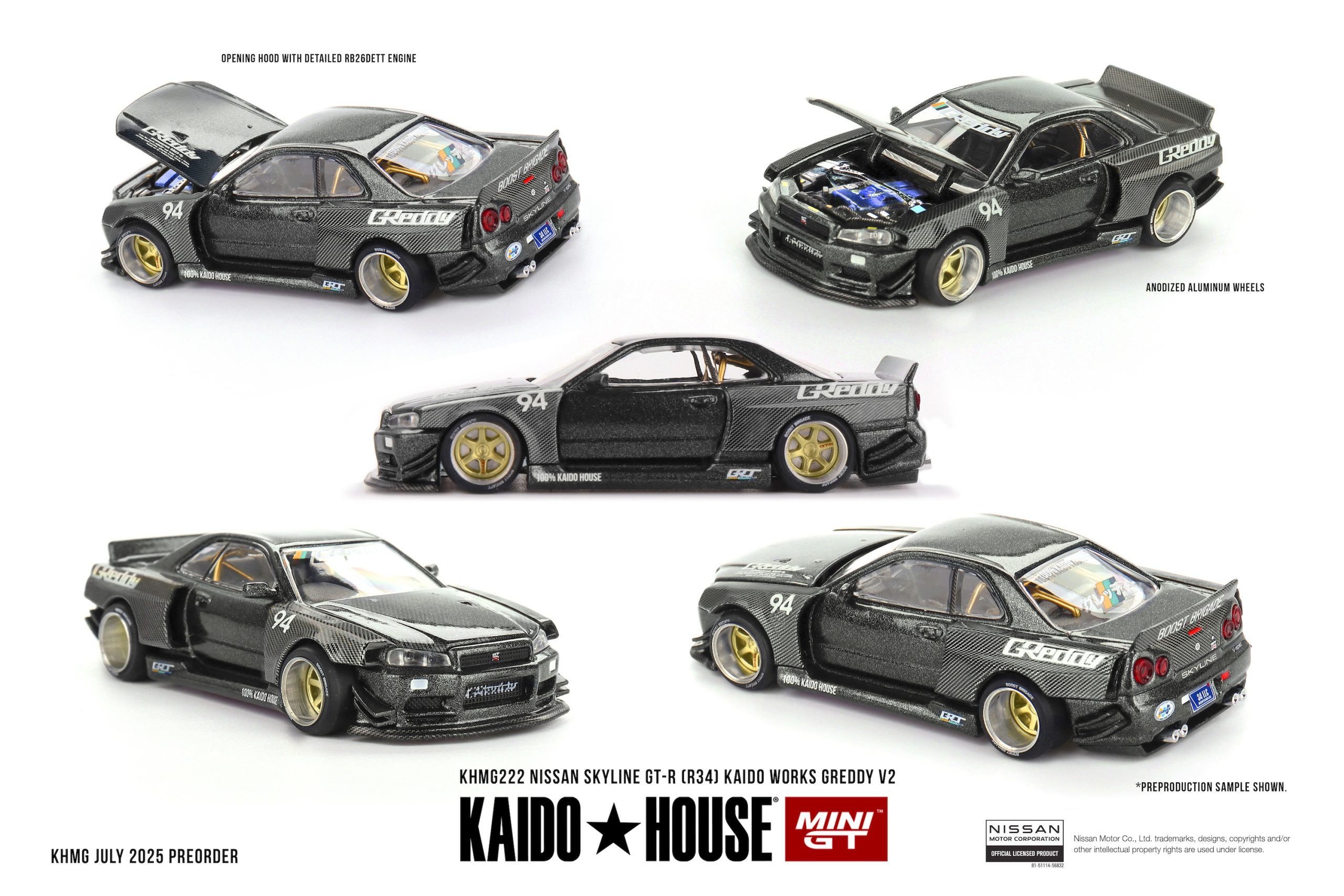 NISSAN SKYLINE GT-R (R34) KAIDO WORKS GREDDY V2 1999