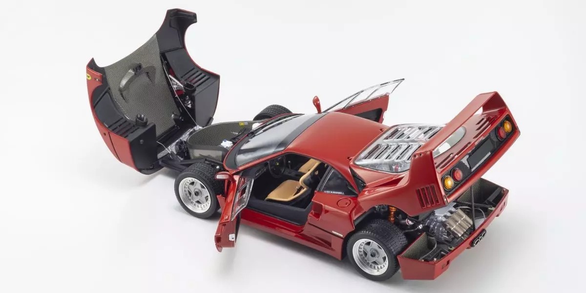 Ferrari F40 LW Red Nigel Mansell Die-Cast Collection - Зображення 2