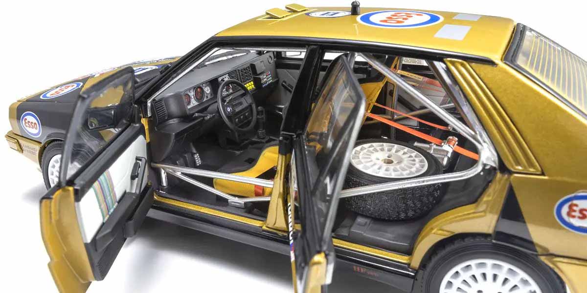 Lancia Delta HF 4WD Rally Piancavallo 1987 Esso Nr.1 - Figura 2
