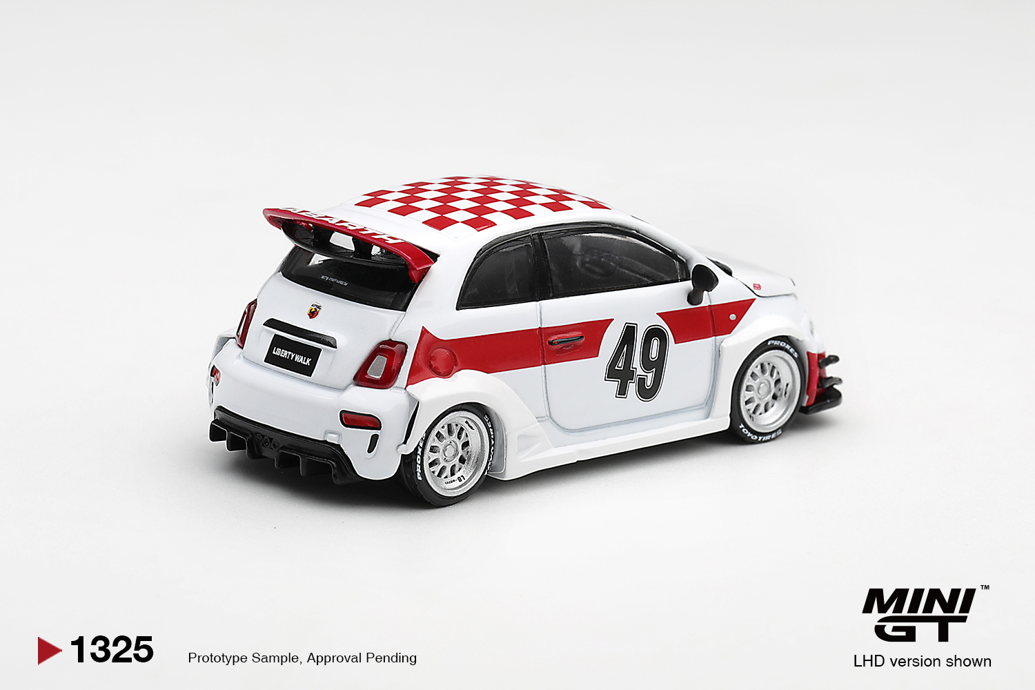 FIAT 595 ABARTH LB-WORKS X ABAS WORKS 1000 TC TRIBUTE 2026 - immagine 3