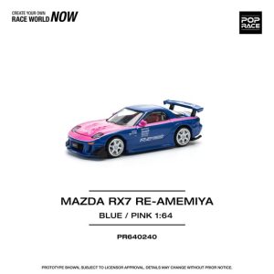 Mazda RX7 Re-Amemiya, blue/pink