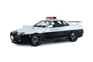 NISSAN SKYLINE (BNR34) GT-R JAPANESE POLICE WHITE 1999