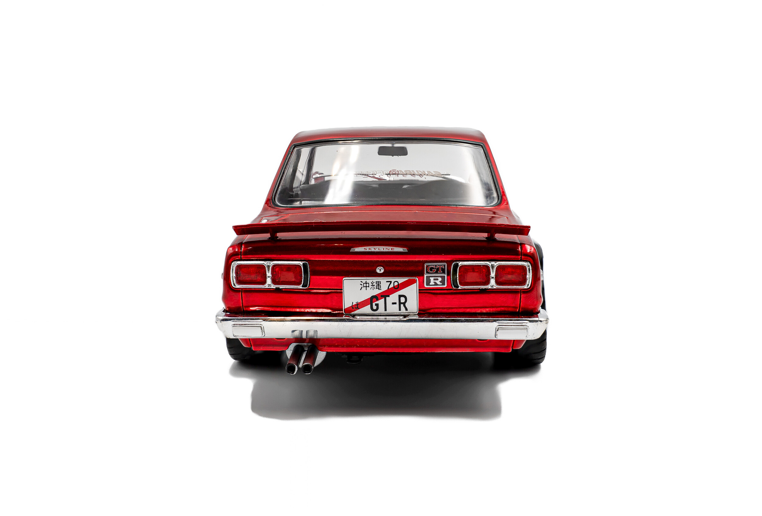 NISSAN SKYLINE 2000 GT-R (KPGC10) HAKOSUKA SOLIDO WORKS RED METALIC - Image 6