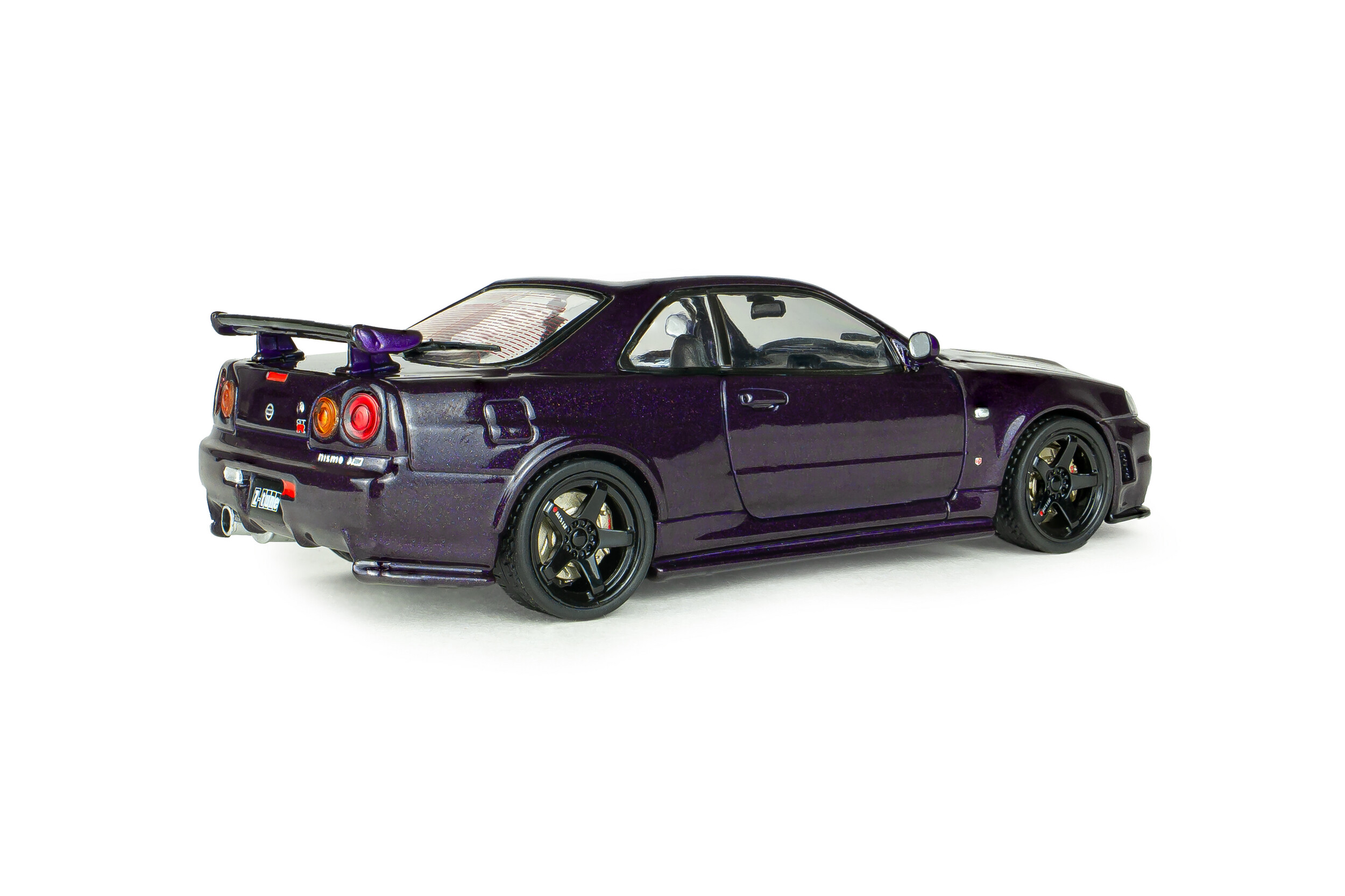 NISSAN SKYLINE GT-R (BNR34) WITH NISMO PARTS MIDNIGHT PURPLE 2005 - Image 7