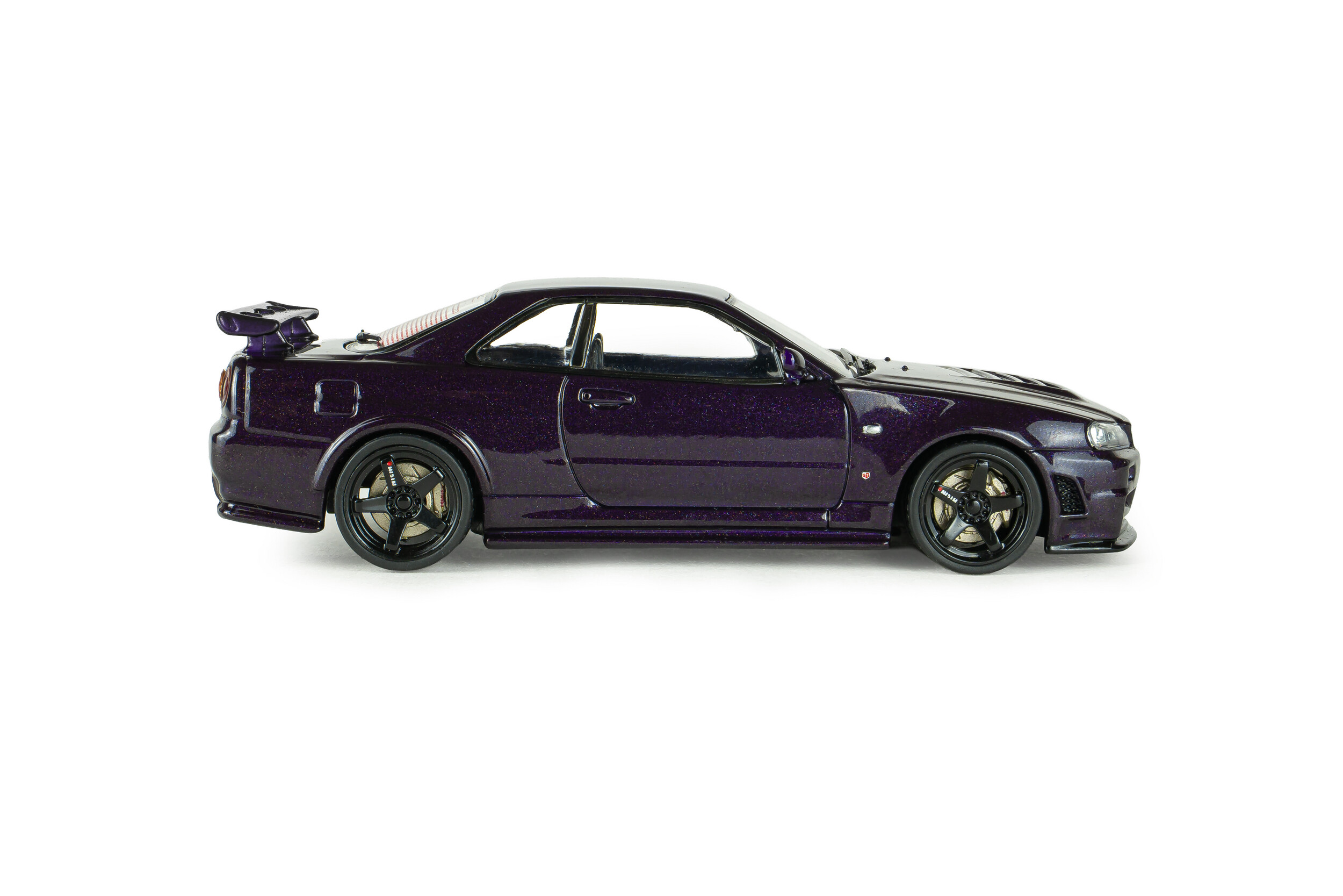 NISSAN SKYLINE GT-R (BNR34) WITH NISMO PARTS MIDNIGHT PURPLE 2005 - Image 6