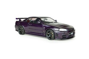 NISSAN SKYLINE GT-R (BNR34) WITH NISMO PARTS MIDNIGHT PURPLE 2005