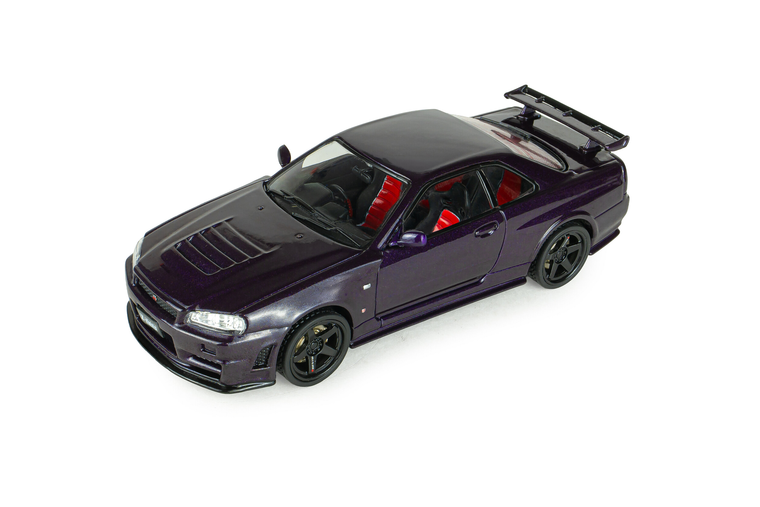 NISSAN SKYLINE GT-R (BNR34) WITH NISMO PARTS MIDNIGHT PURPLE 2005 - Image 4