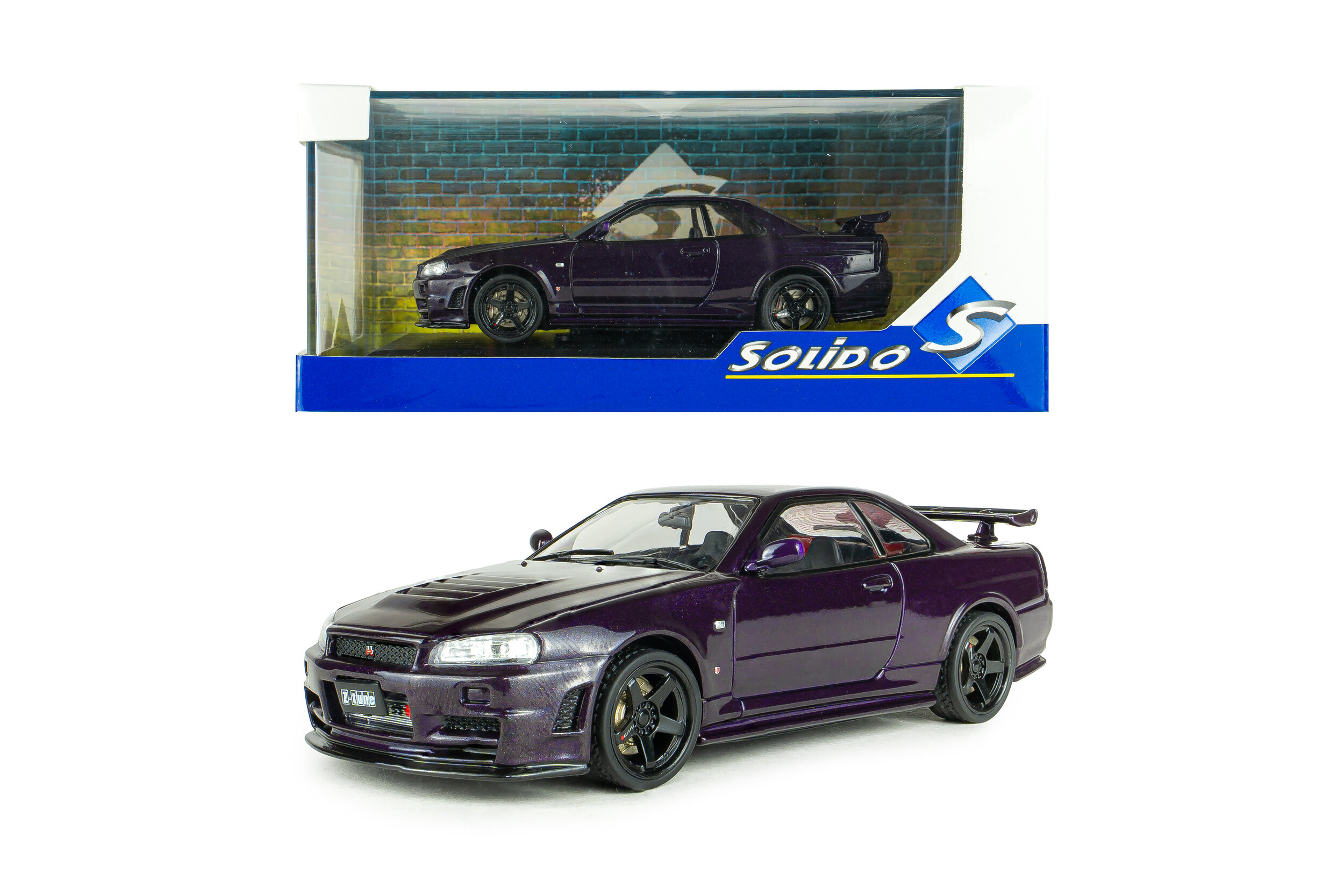 NISSAN SKYLINE GT-R (BNR34) WITH NISMO PARTS MIDNIGHT PURPLE 2005 - Image 2